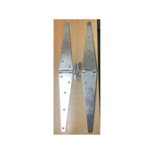 10" Medium Strap Hinges Bzp (Pair)