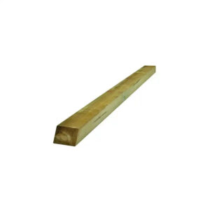 1.8m X 125mm X 75mm Softwood Treated Fence Post With Weathered Tops