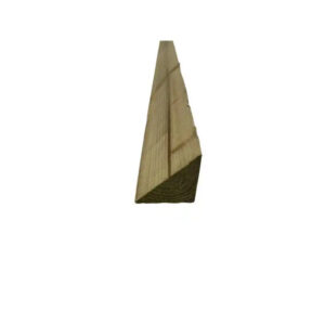 3m X 2ex 75mm X 75mm Softwood Treated Arris Rail