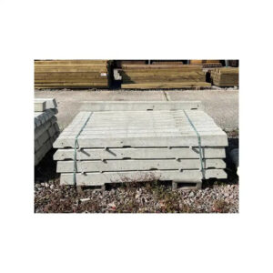 Recessed Concrete Post